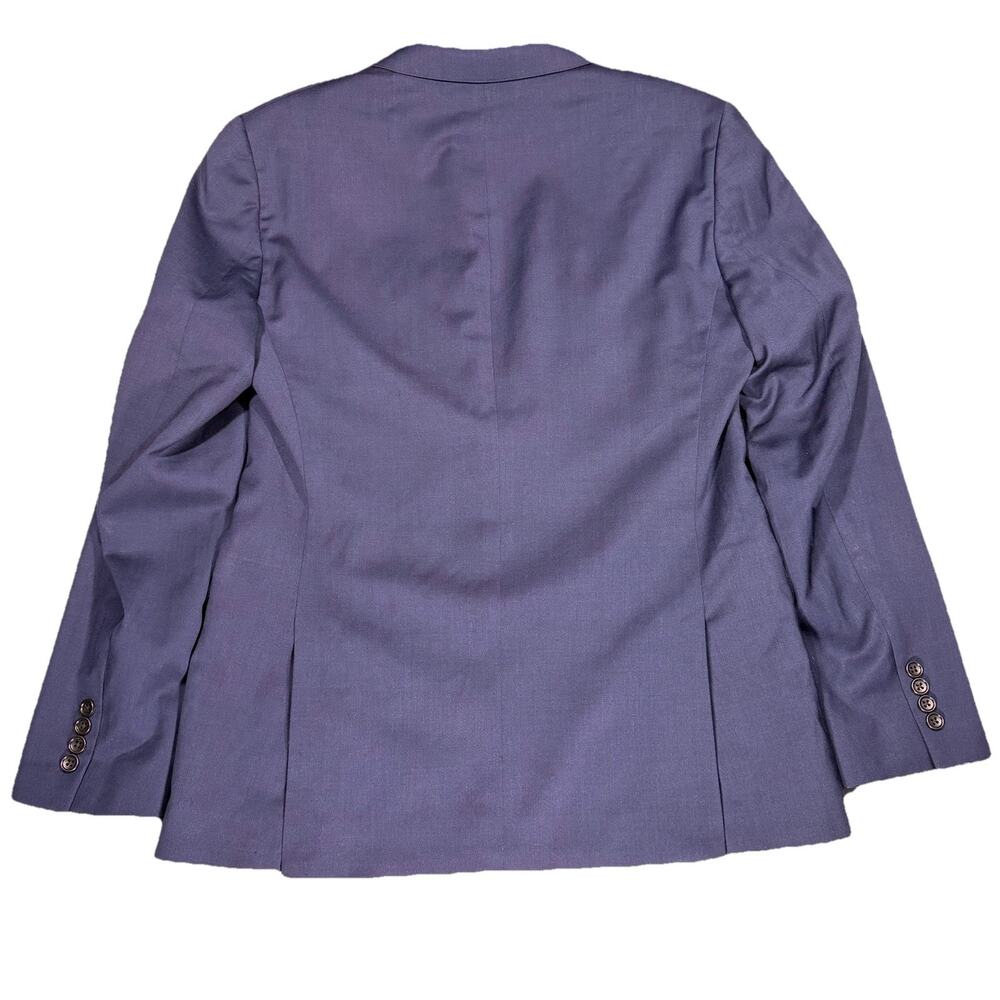 Bonobos Slim Fit Navy Wool Stretch Blazer Sport Coat 2 Button Jacket 42R Men's - Picture 8 of 10